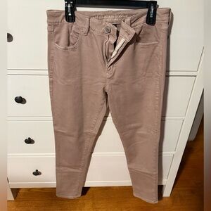 American Eagle Outfitters Women's Skinny Jeans in mauve